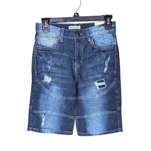 NWT Buzz Cuts Kids Distressed Denim Shorts – Size 14‎ Casual Streetwear
